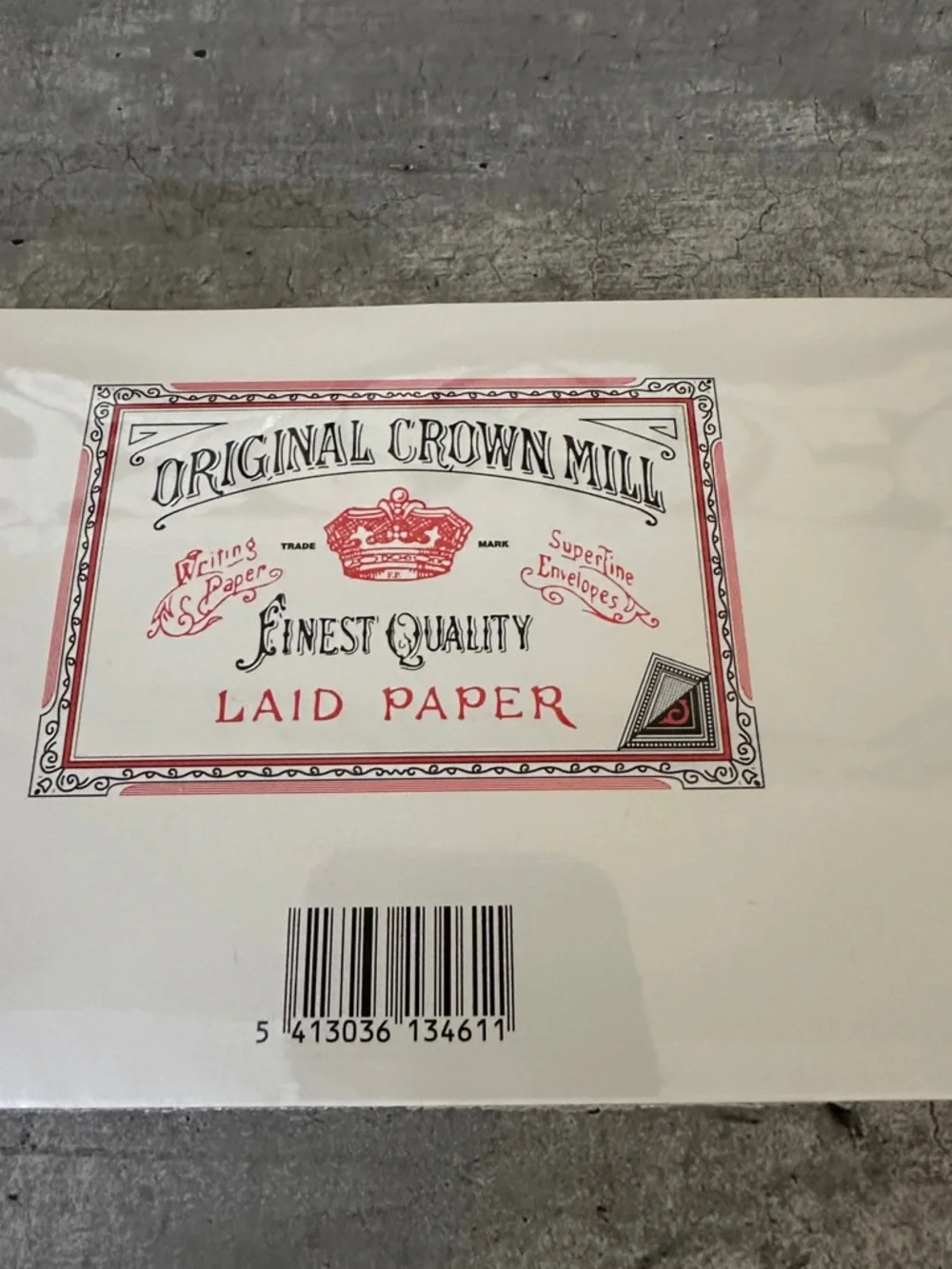 Original Crown Mill Classic Cream Laid Envelopes Pack of 25 (4.25” by 8.75”)